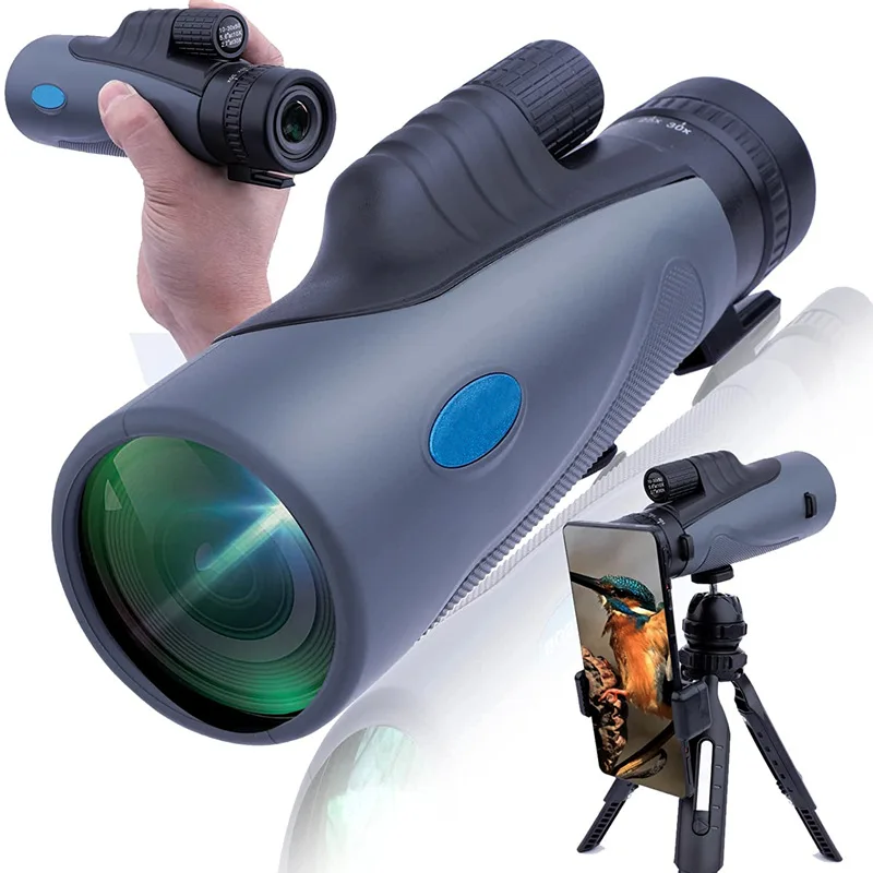 High Power 10-30x50 Zoom Monocular Stabilized Versatile