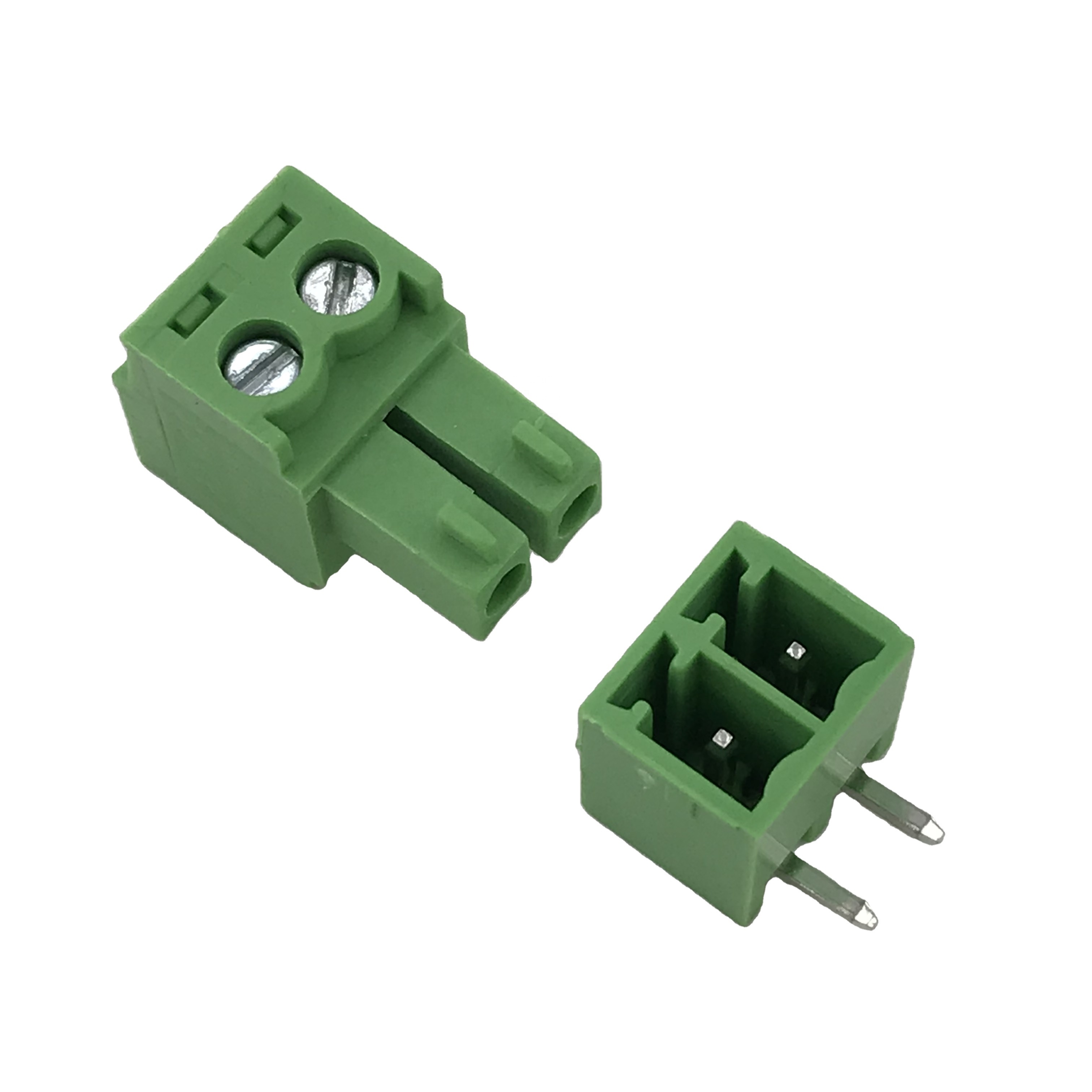 XINKE 3.5mm Pitch PCB Mount 2 Way Pin Contact Terminal Block