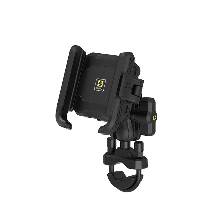 SMNU modifikuotas Motowolf telefono laikiklis motociklui, smūgiams atsparus dviračių vairų laikiklis telefonui motociklui