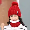 Red hat and neck suit