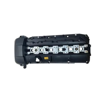 Engine Cylinder Head Valve Cover 11121432928 For BMW M52 M54 E60 E66 3'S Black Plastic