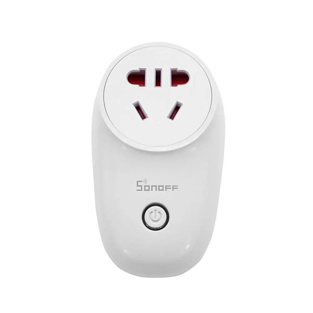 Sonoff S26 WiFi Smart Socket Wireless Remote control plug,Compatible with Alexa,Control your devices from Anywhere via APP US Plug 