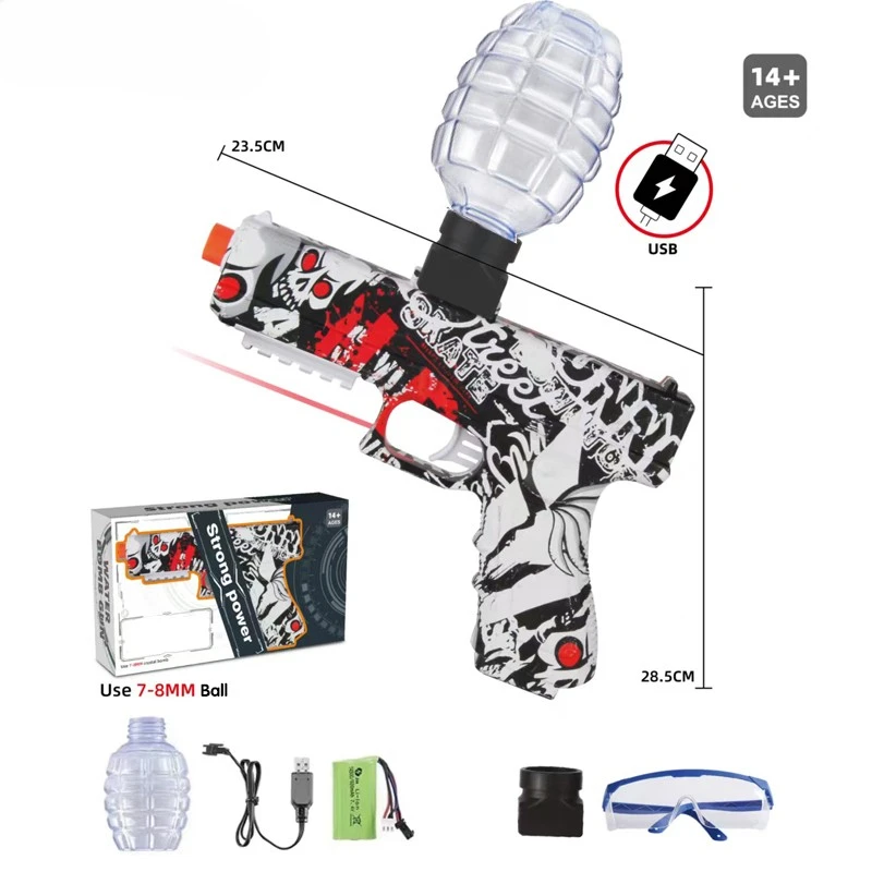 Electric Water Gel Splatter Ball Gel Ball Launcher Gun Toy Gun Water