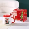 Santa Claus [Ceramic Lid Color Box Packaging]