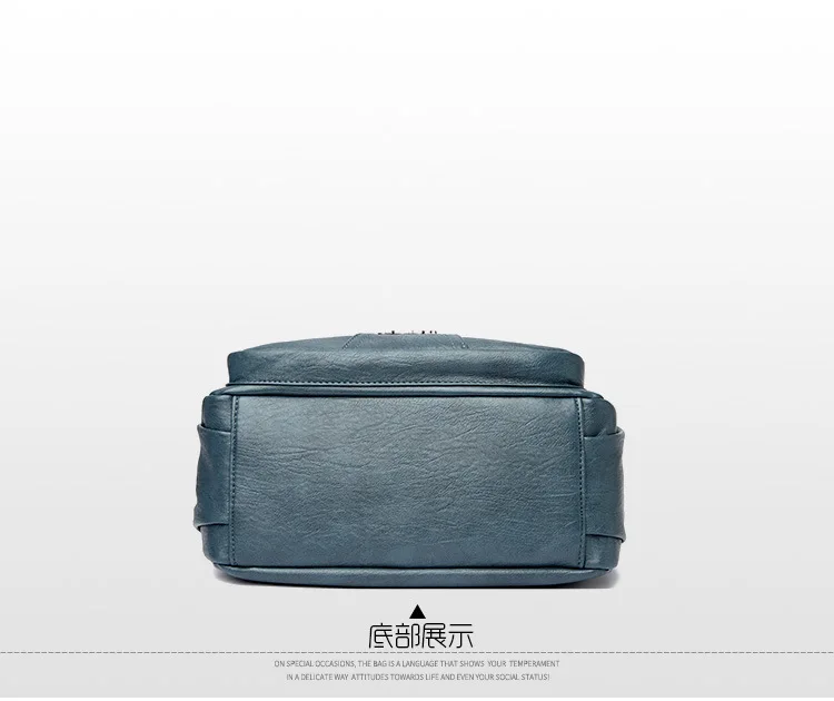 New Casual Female Handbag Soft PU Leather Shoulder High Quality