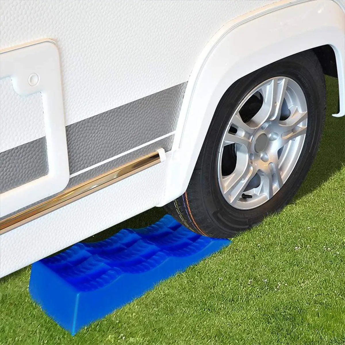 Hdpe Plastic 3 Stage Leveller Leveling Blocks Rv Leveling Ramp Car