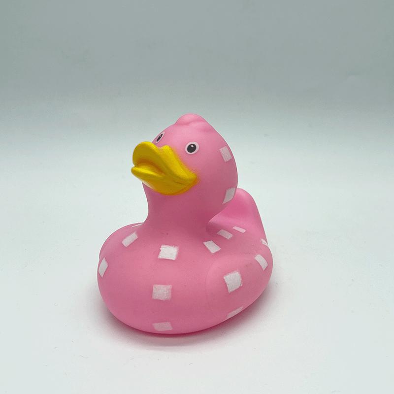 Cuadrado rosa y blanco