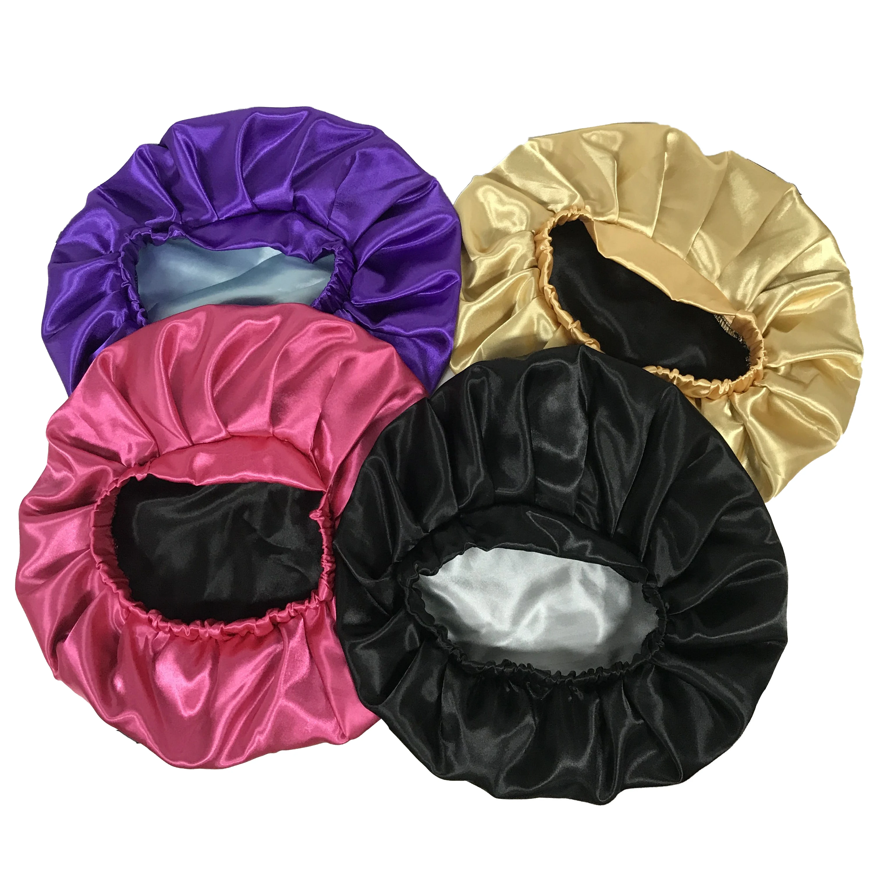 Buy Wholesale China Bonnet,custom Designer Bonnets Elastic Wide Band Satin  Bonnet Sleeping Hats & Bonnet at USD 1.5