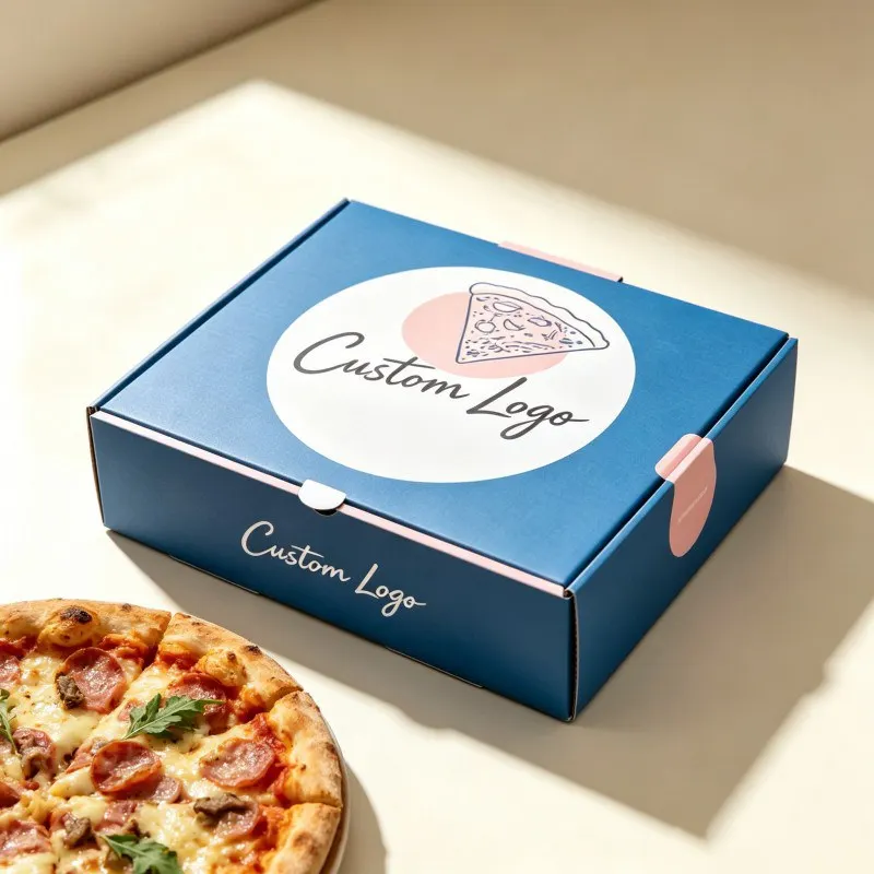 Blwch cinio pizza Eidalaidd 10 modfedd o'r ffabrig, ar gyfer cymylau poeth a phackio bwyd i fynd allan