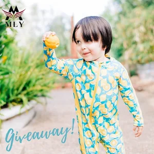 Custom Hot Sale Girl Child  Kids Bikini One-Piece Baby Girls Swimwear Children Swimsuit