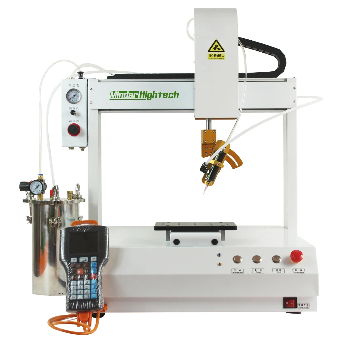 4 Axis automatic desktop glue dispensing machine/AB Glue Dispenser robot/Ab Glue Mixing Dispensing Potting Robot Machine