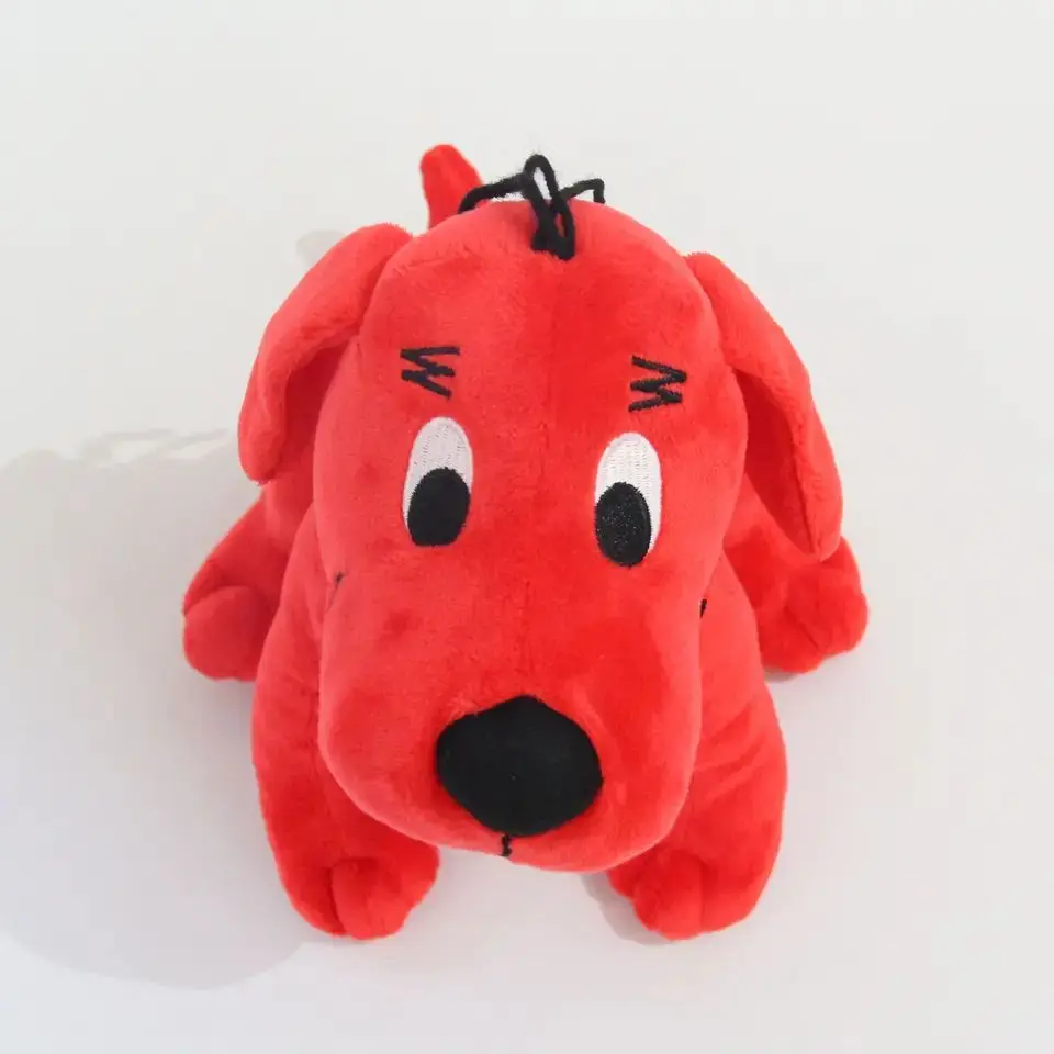 Clifford the Big Red Dog Plush Toy Clifford Dog Custom Funny Cartoon Puppy the Big Red Dog Movie 2022 Soft Stuffed Animal Toys