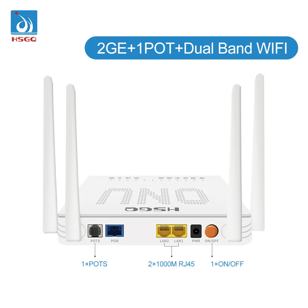 Hsgqx210dw Ftth Modem Fiber Optic Transport Network Terminal Equipment