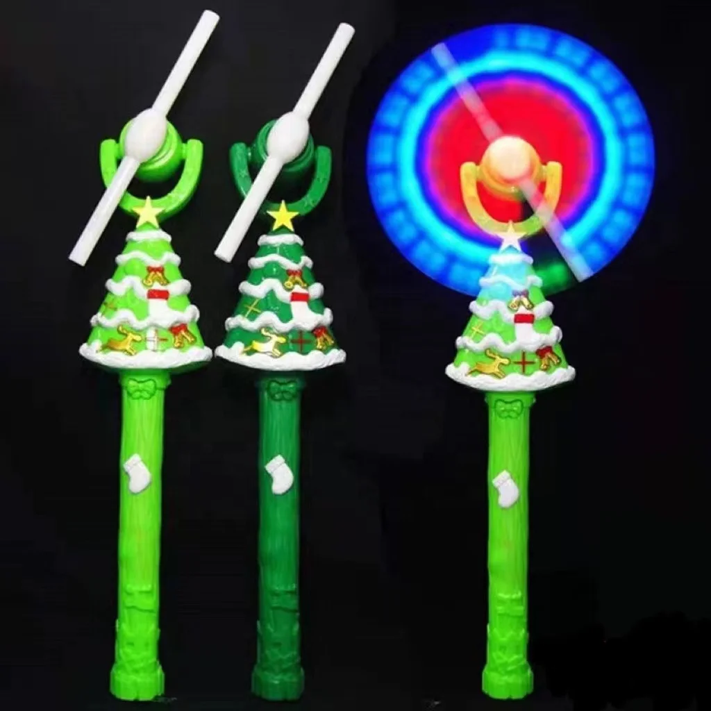 Multicolored Flashing Wand Christmas Tree