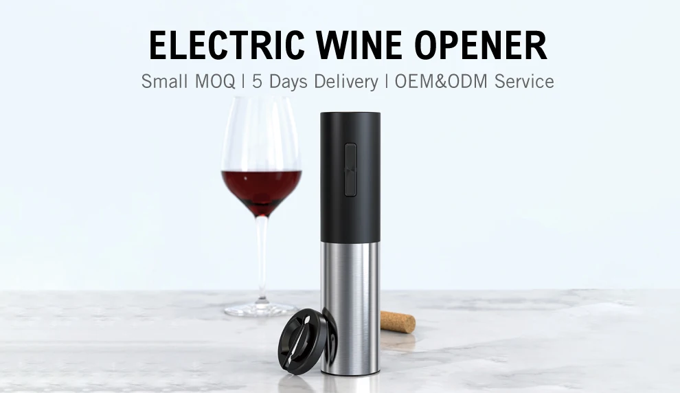 Stock Electric Wine Opener Fast Delivery Stainless Steel Bottle Opener