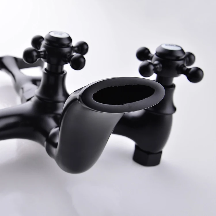 Grifos de bañera montados en cubierta mezclador de bañera de baño de llenado de bañera