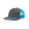 Dark Grey and blue
