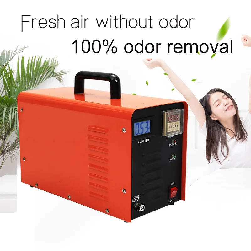 Горячая продажа 10 г/ч Портативный Мобильный очиститель озона для машины удаления запаха