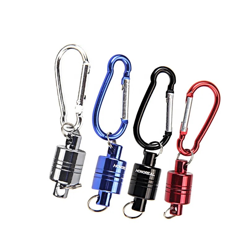 Magnet Fishing Magnetic Net Release Hanging Holder Lanyard Clip Carabiner  Buckle Fly Fishing Hanging Holder Lanyard Clip