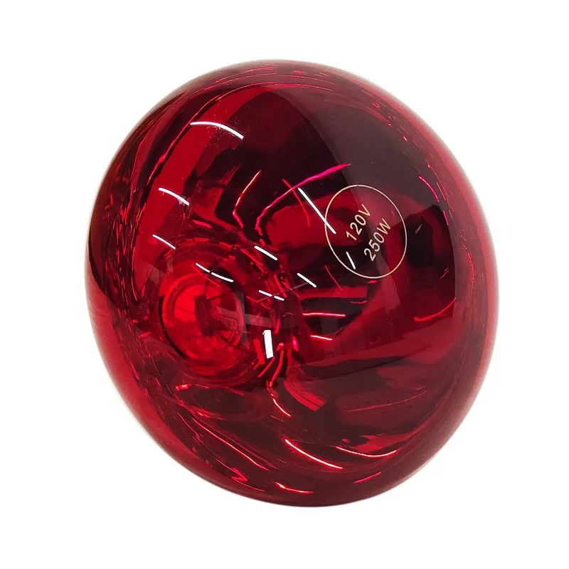 Infrared Thickened Heating Breeding Bulb Heat Infrared Lamp 150w for Animal Husbandry Farm Poultry