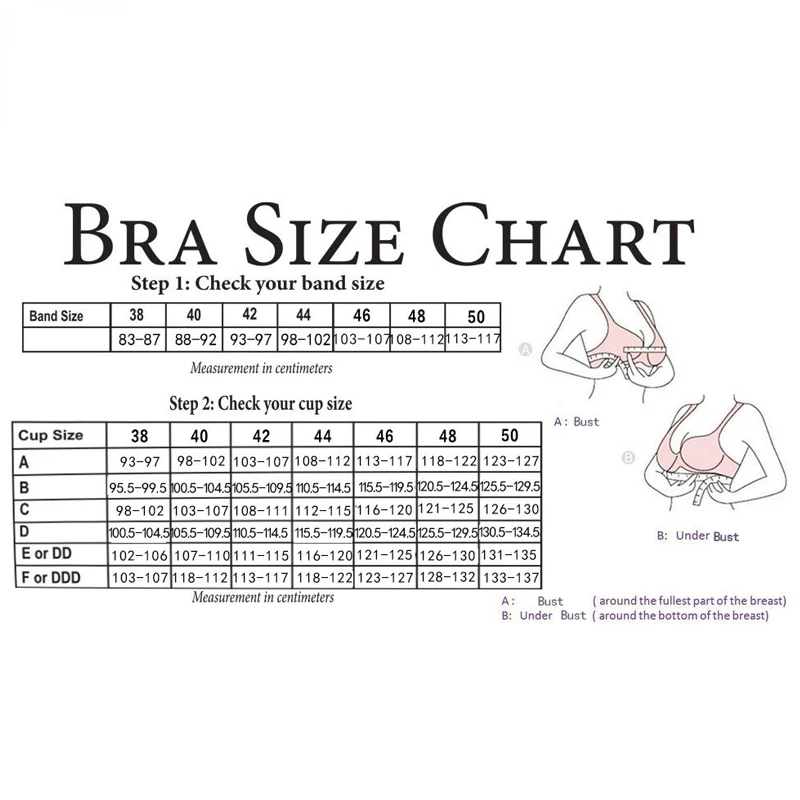 Add Two Cup Underwire Brassiere a B C Cup Push up Padded Bras for Women Lace Plus Size Bra