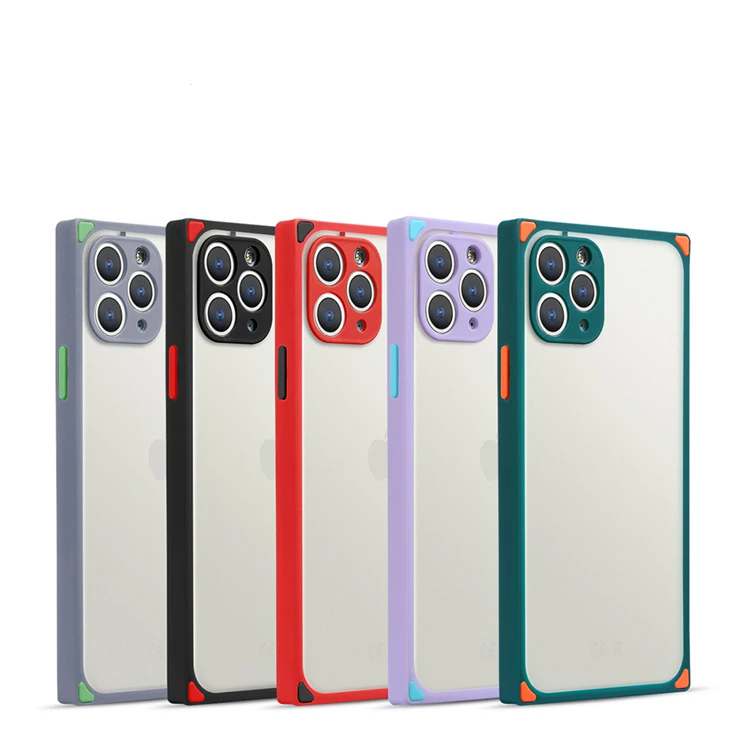 For Iphone 12 Pro Max Camera Protection Cube Square Shockproof Matte 2 In 1 Phone Case Buy Square Phone Case Square Phone Case For Iphone 12 Phone Case With Camera Protection Product On Alibaba Com