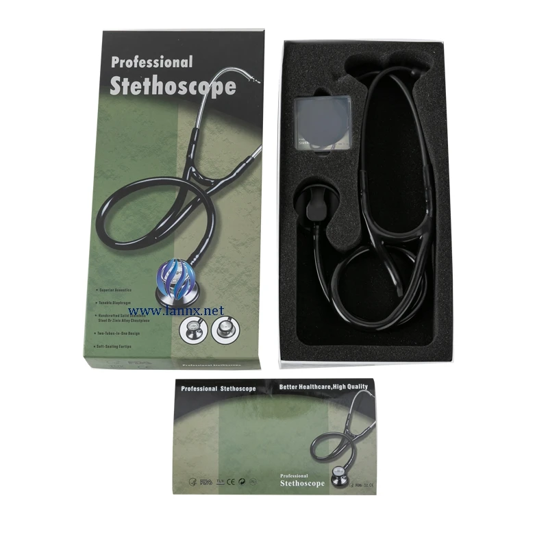 Stainless Steel Cardiology Stethoscop Classic Iii Estetoscopio Medical
