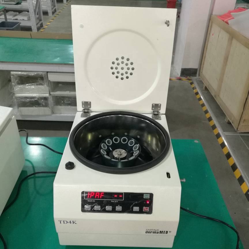 2021 Hospital Equipment PRF Centrifuge with Angle rotor 12 tubes centrifuge for dental use