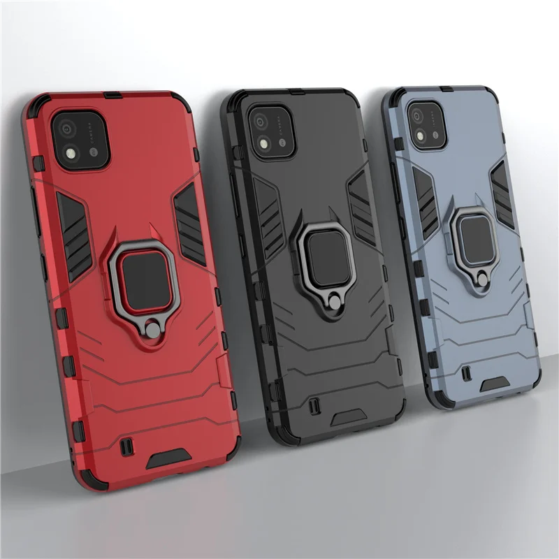 HONLEN Custodia per Realme C11 (2021) Case, (6.52 Inches) Trasparente Sfumato TPU Silicone Progettata, 4 Angoli rinforzati Case