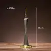 Canton Tower 25cm Metal Decor Model