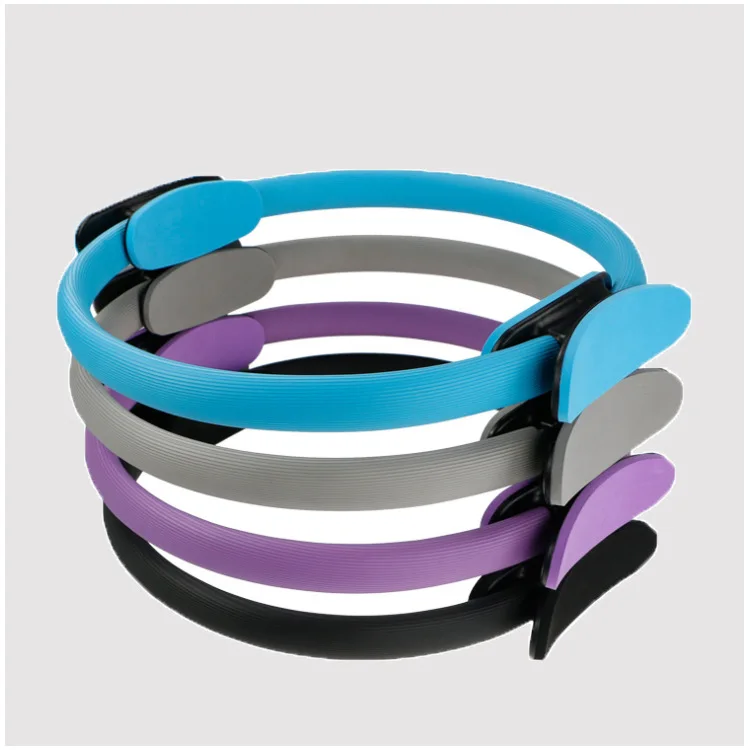 Пилатес кольцо производители оптом многоцветный Йога кольцо полумесяц ручка