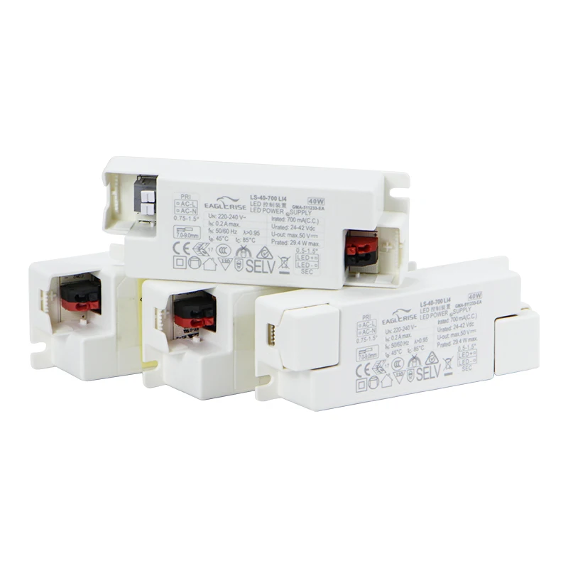 Eaglerise LS-40-700 LI4 40W Constant Current LED Driver for Down Lights ...
