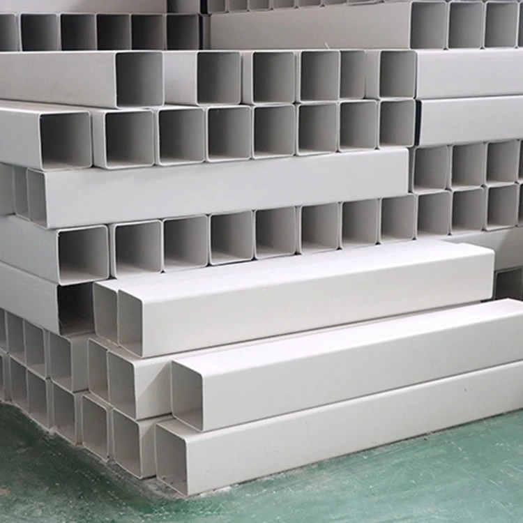 Customized PVC Square Pipe - Durable, Corrosion Resistant Plastic Tube ...