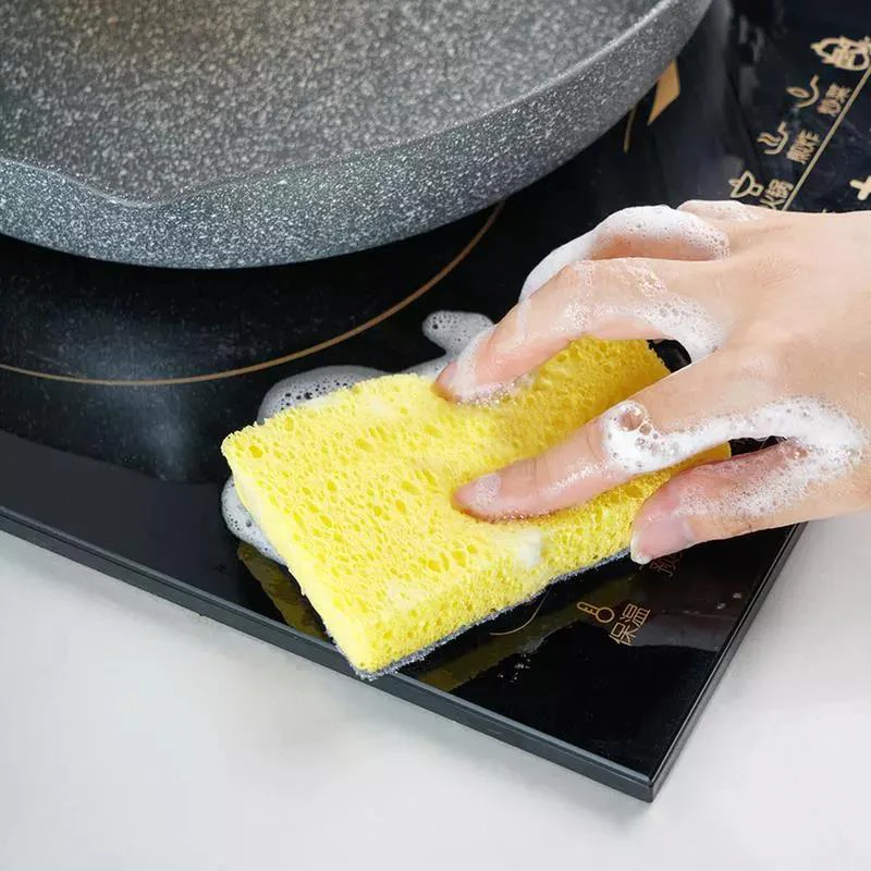Multi Scenario Cleaning Sponge Products Compressed Wood Pulp Cotton for Easy Carrying Water Absorption and Expansion