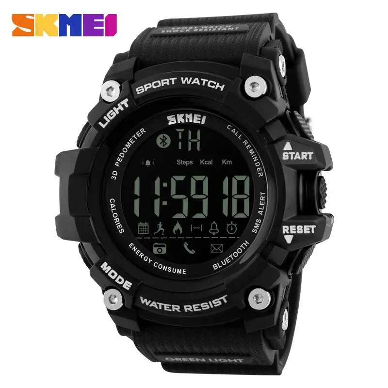 Skmei 1227 2025 new Bluetooth Smart Watch Skmei Remote Control Photography Waterproof Men s Multifunctional Sport Watches