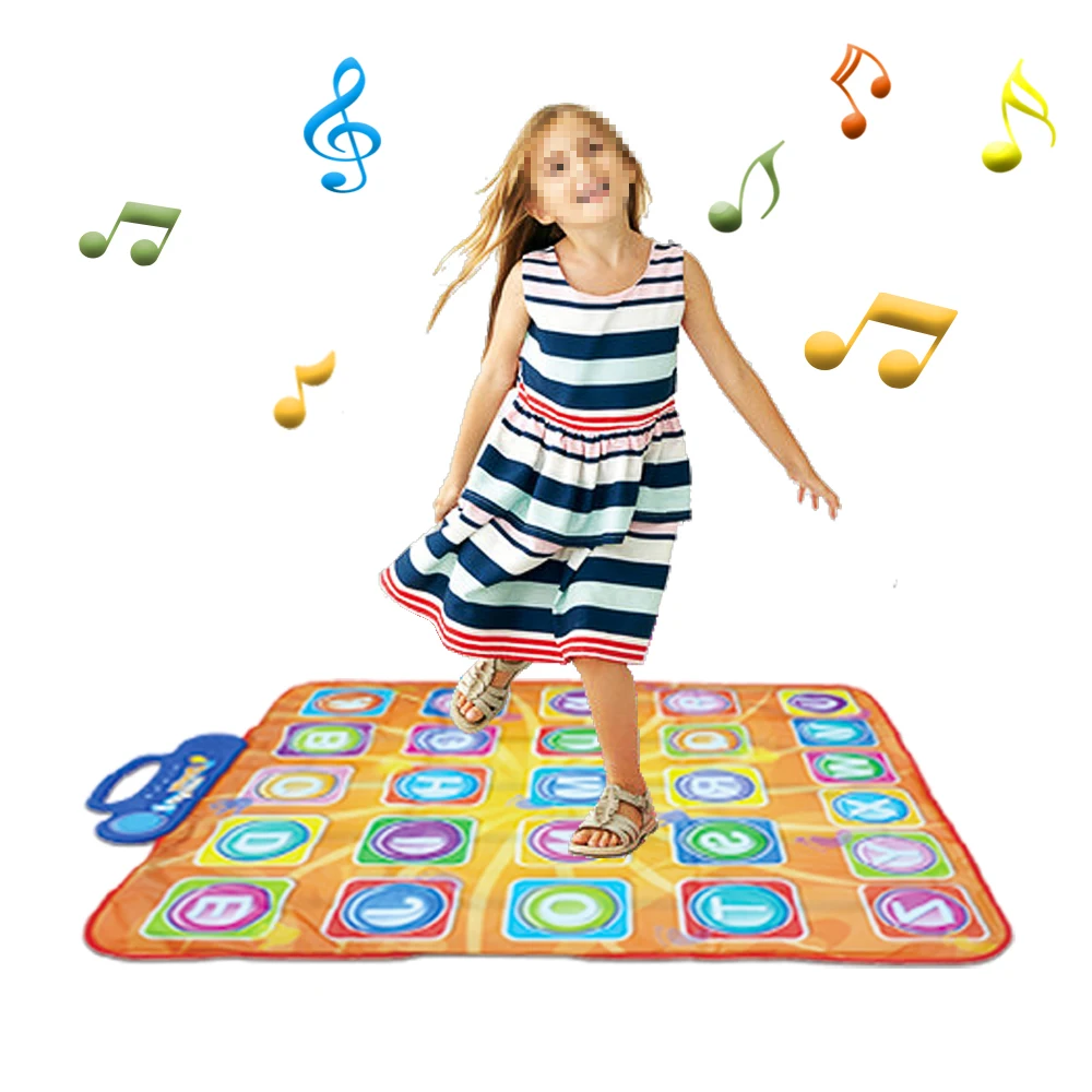 Dancing Challenge family kids electronic touch sensitive musical carpet tv game dance pad mats wireless consumer electronics