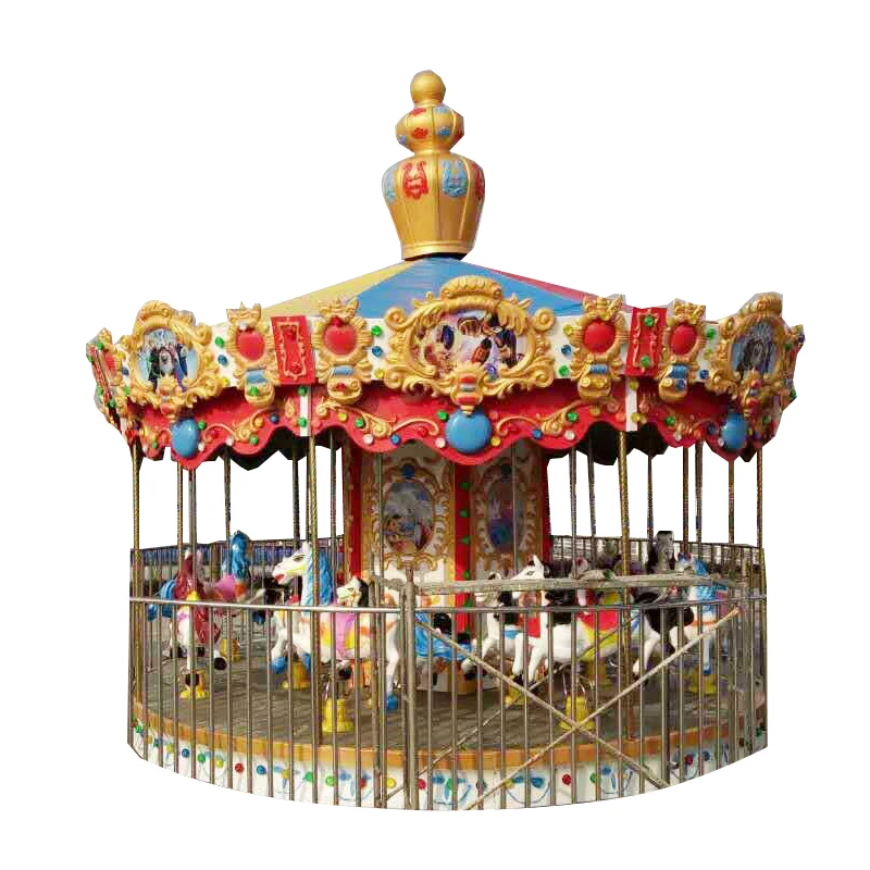 高級商業用子供向け回転木馬、アンティークメリーゴーランド販売中
