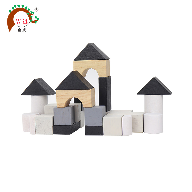 
 Модные детские деревянные строительные блоки, популярные деревянные блоки, строительные игрушки  