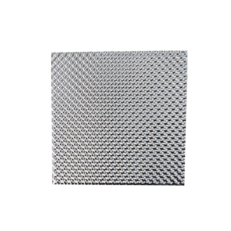 Hemispherical Embossed Corrugated Aluminum Sheet for Auto Radiator Heat Dissipation or Dust Proof