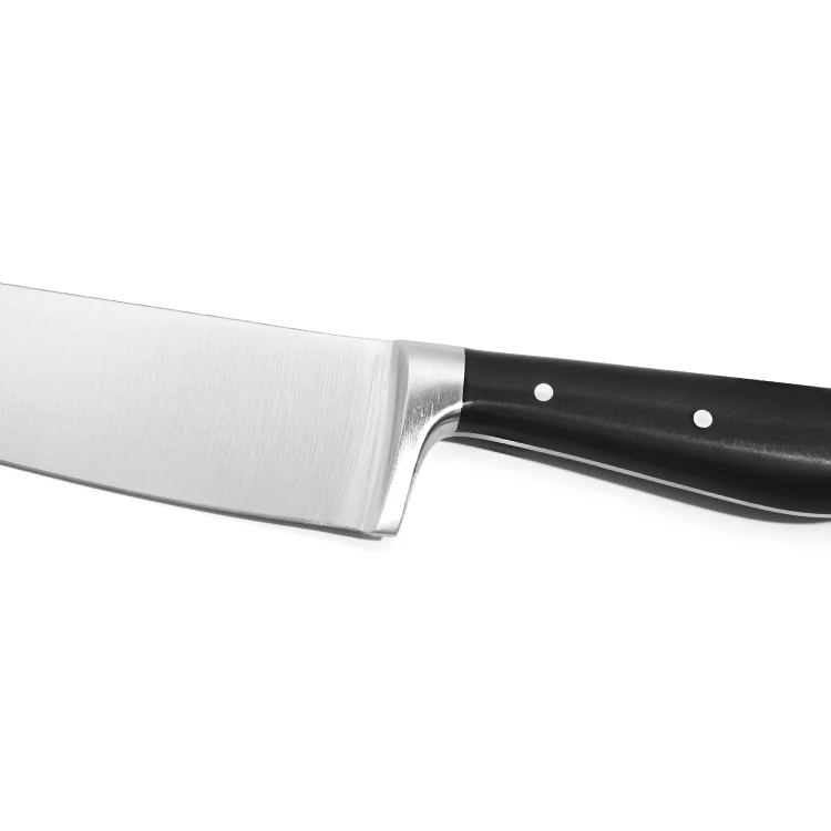 Cheap 7.8 Inch Eco-Friendly Chef Knife ABS Handle 3cr14 Stainless Steel Carbon Steel Blade 8 Inch Kitchen Knife by Chefs
