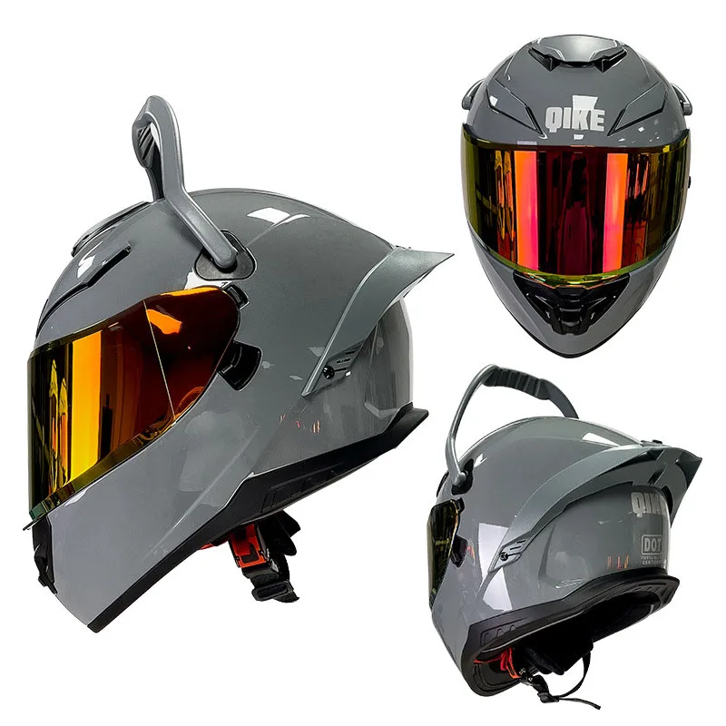 custom motorcycle dot certifired helmets Helmet Ghost Rider Monster White – Custom Airbrush Helmet or cruising on a custom chopper Daytona Cruiser Open Face Motorcycle