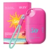 Protector solar refrescante e hidratante rosa
