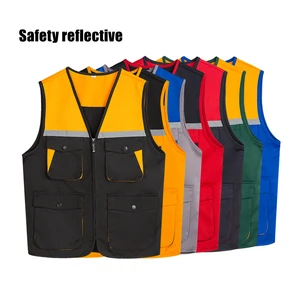 2026 Factory Hot Sale Plus Size Reflective Vest Fashionable Formal Walking Vest