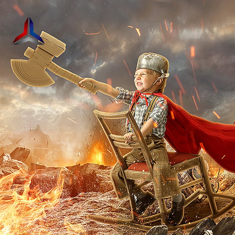 玩具纸斧头 Buy 儿童玩具 儿童diy斧头 卡通的玩具product On Alibaba Com