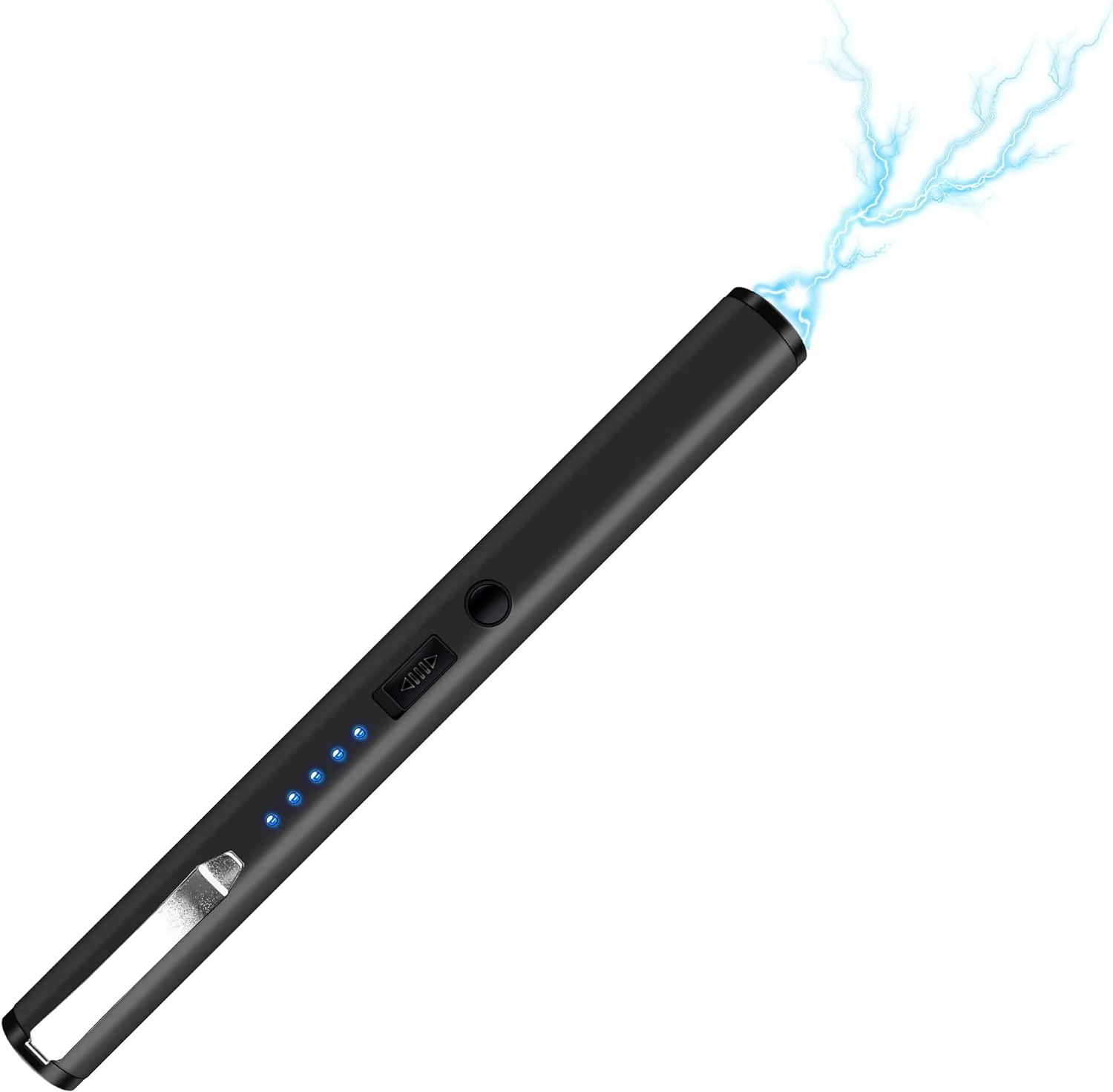 Small Self Defensive Flashlight with USB Rechargeable Flashlight Battery Life Indicator