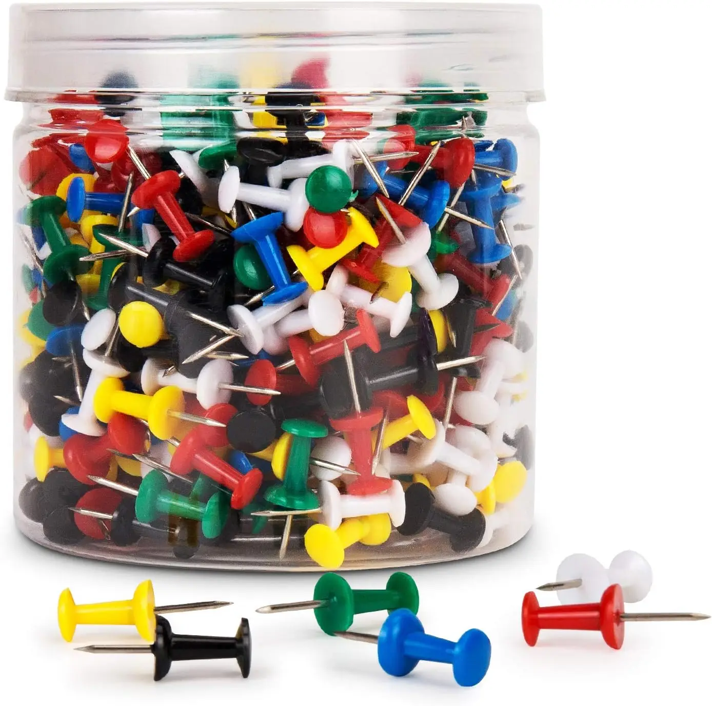 Wholesale Office Supplies Colorful Thumbtack Drawing Pins for Effective Organization