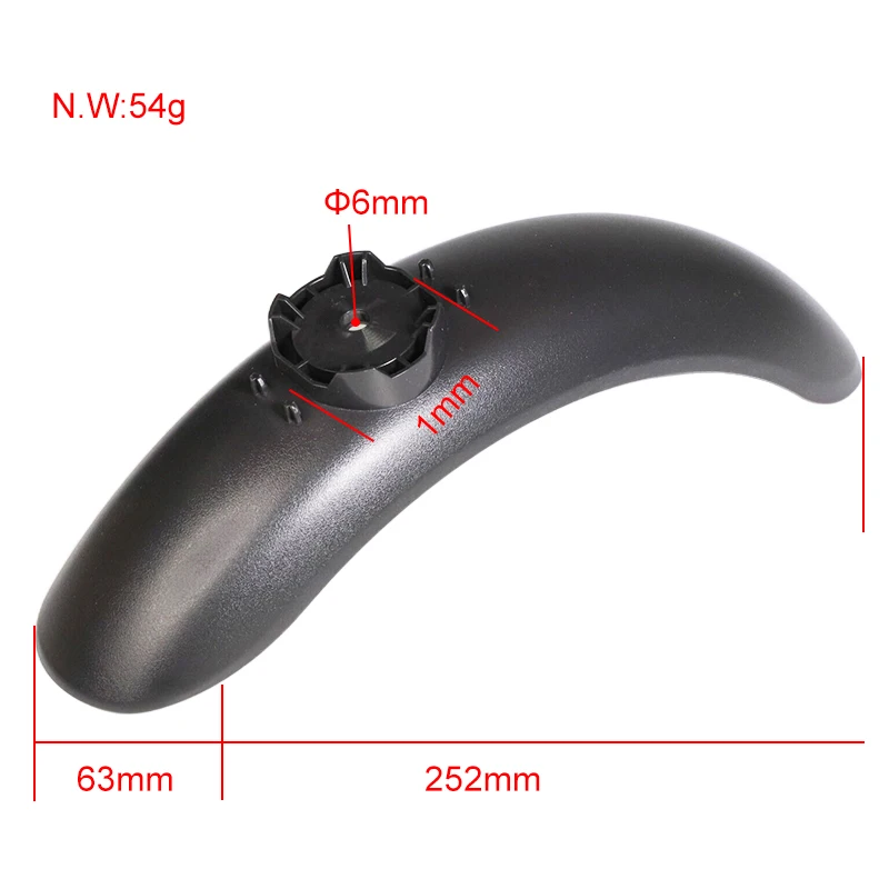 Superbsail Front Fender For Ninebot F30 F40 Scooter Tire Splash Proof Fender Wheel Mudguard Base Compatible Tire Accessories supplier