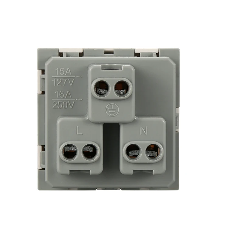 45*45mm US sockets 15A/16A Suitable for ground wall desktop power socket