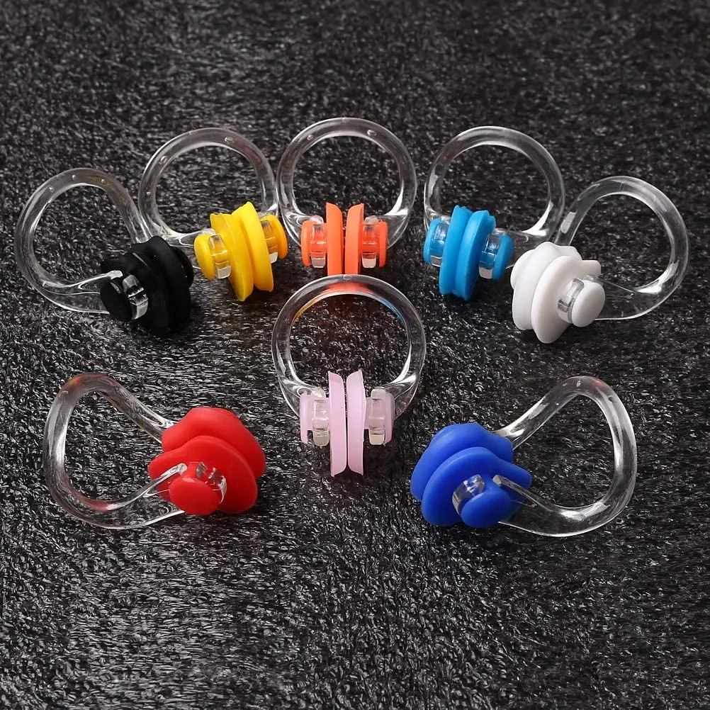 Wholesale Products From China Factory Silicone Nose Clips Waterproof Swimming Nose for Adults Kids, Nose Protector