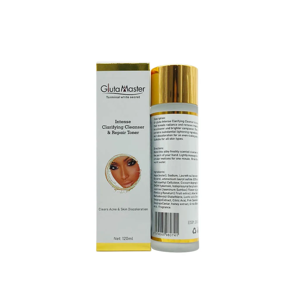 Gluta Master Whitening Face Toner for Acne Skin Treatment Moisturizing Skin  Care Toner Cleanser Repair Skin Shrink Pores Toner